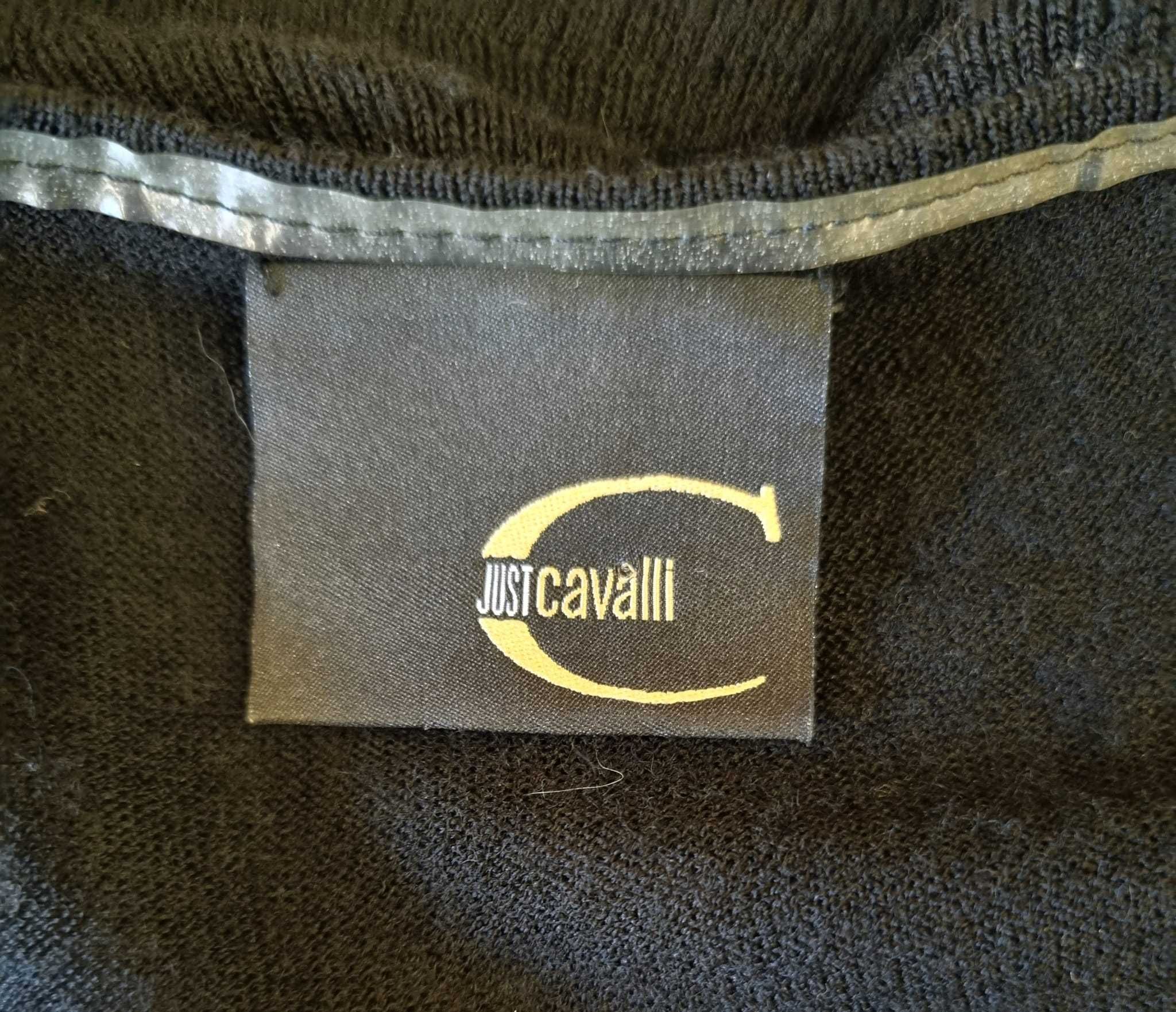 Cardigan original lung Just Cavalli lana