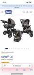 Carucior Chicco Trio Activ3, Car Kit, 0+luni, Dark Beige + Leagan