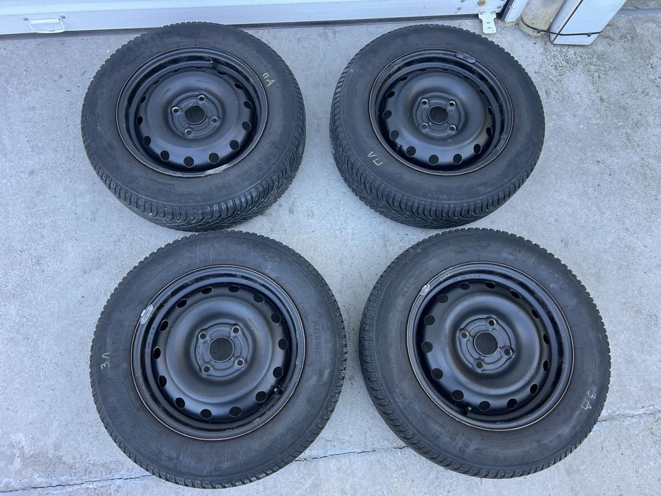 Зимни гуми с джанти 195/65/15 4х114.3