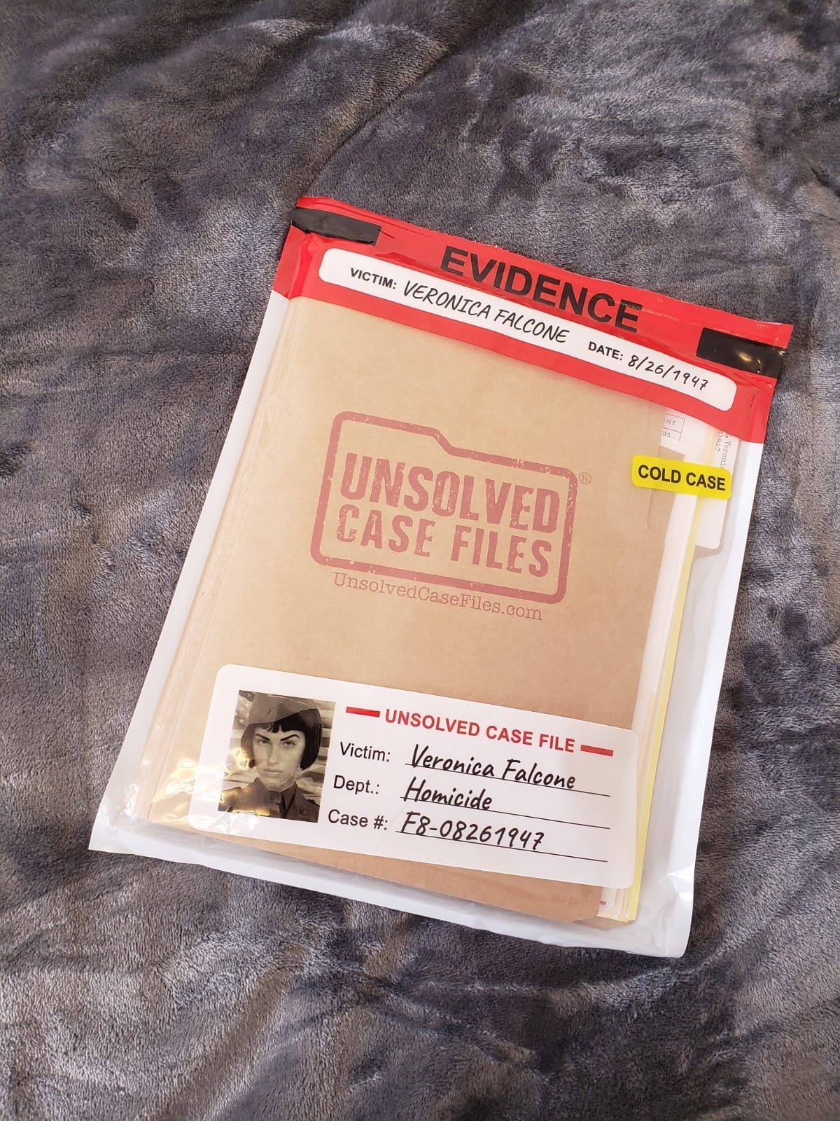 ~Unsolved case file~, Veronica Falcone. Folosit doar o data!