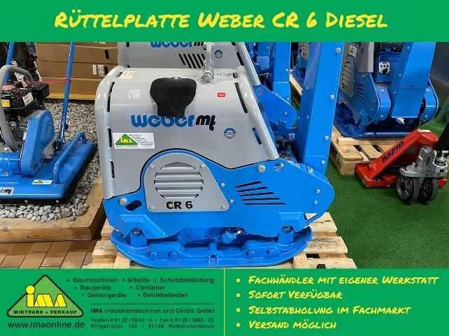 Placa compactoare reversibila Weber mt CR 6 H NOU