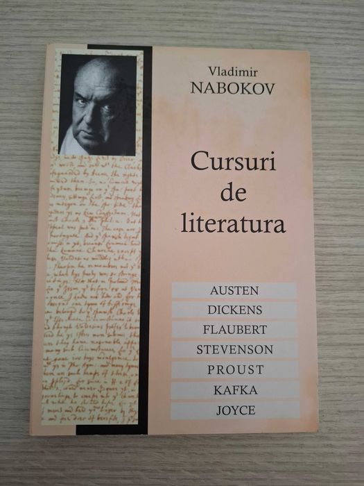 Vand carte 'Cursuri de literatura' de Vladimir Nabokov