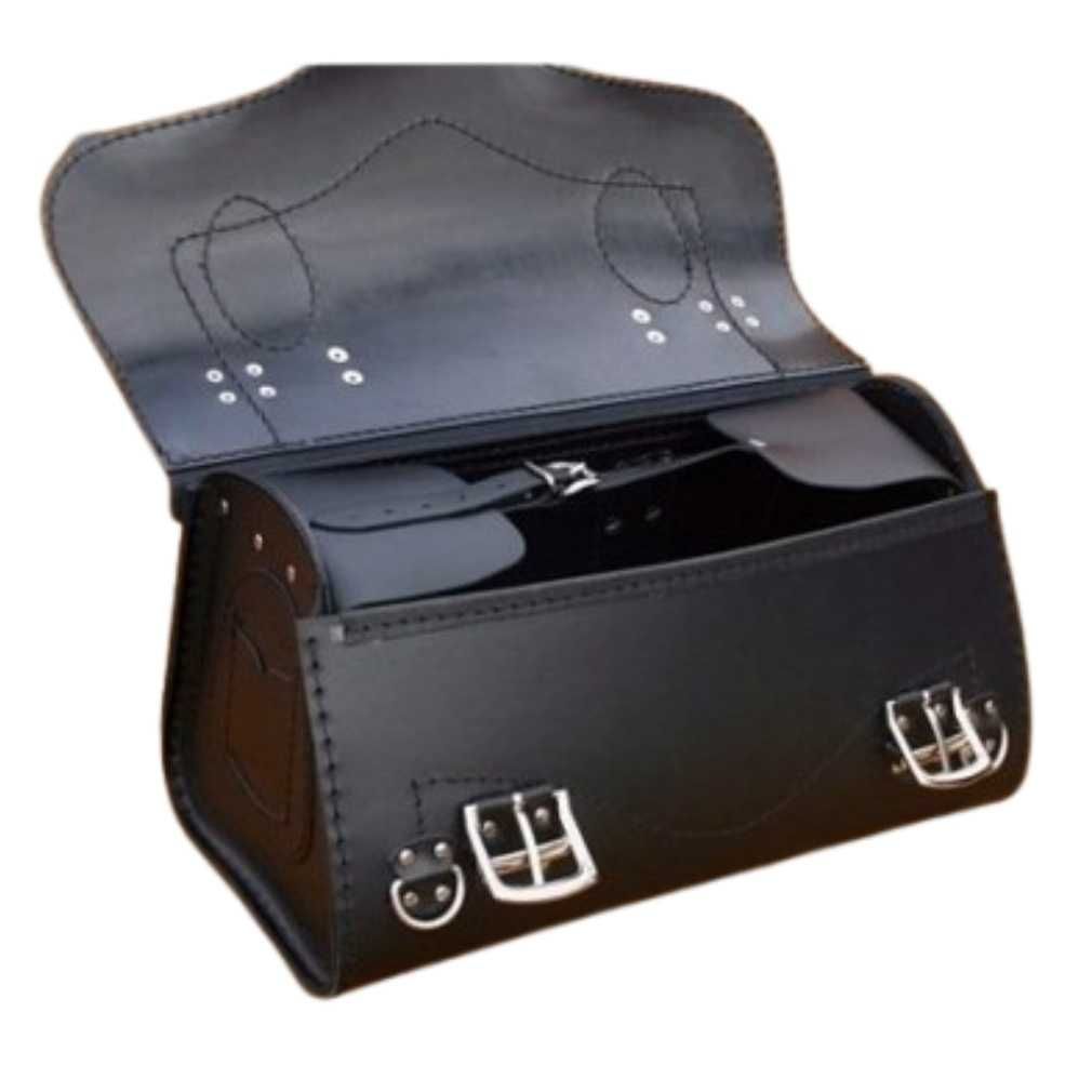 Geanta/Topcase piele portbagaj moto Yamaha/Honda/Kawasaki/Suzuki/etc