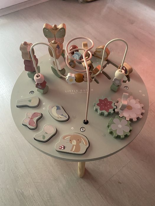 Маса за занимания Flowers & Butterflies, Little Dutch