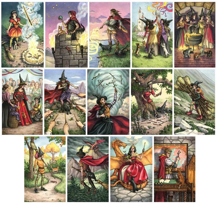 Таро. Everyday Witch Tarot и Shadowscapes Tarot