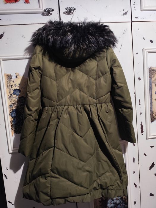 Яке на Elisabetta Franchi размер S, без забележки. Яка естествен косъм