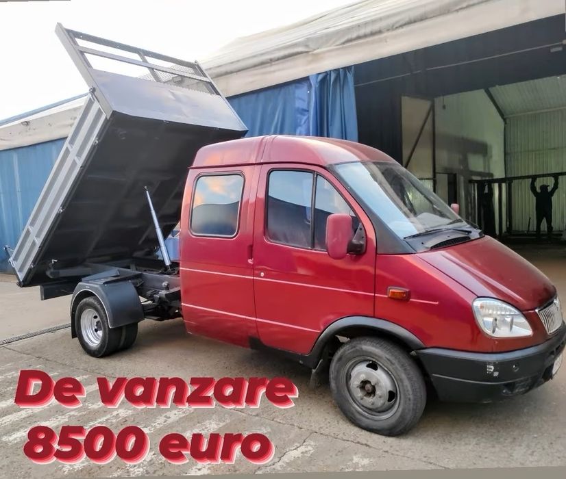 Autoutilitara Basculabila 3 părți Gazelle an 2009 motor 2800 iveco etc