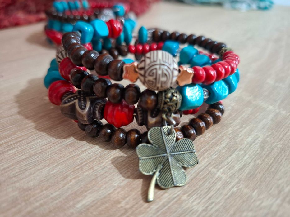 Бохо Компллект гривна и колие