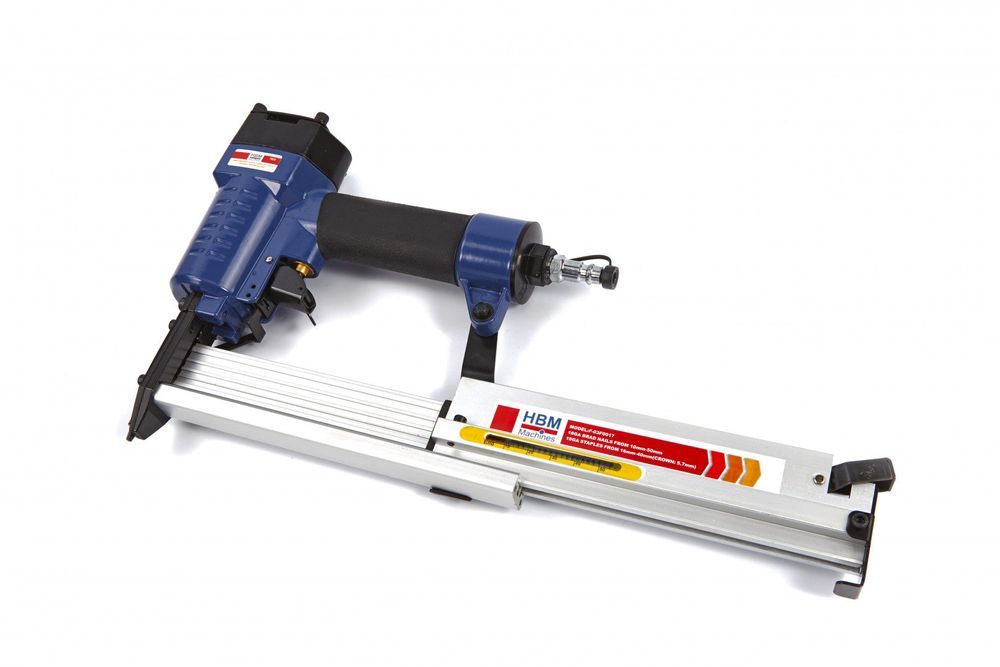 Capsator pneumatic 2 in 1 pentru capse si cuie hbm