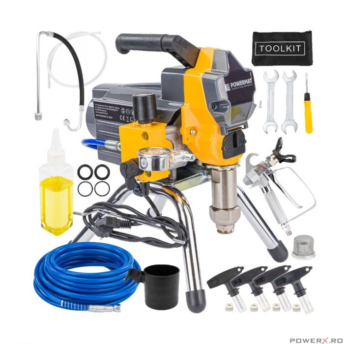 Pompa pentru zugravit, masina de vopsit hidrodinamica, profesionala,