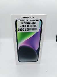 IPhone 14 Nou AO30957 128 GB 100% Baterie NeverLock
