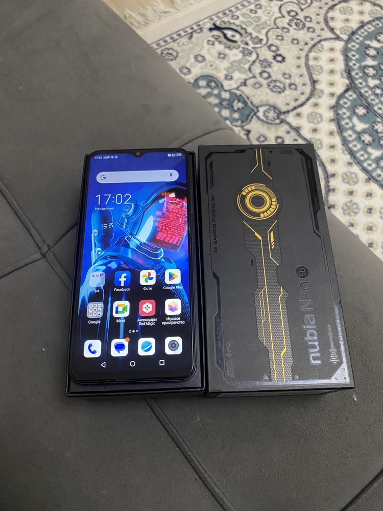 Nubia neo. 5G.  8+10 +256. Игравой