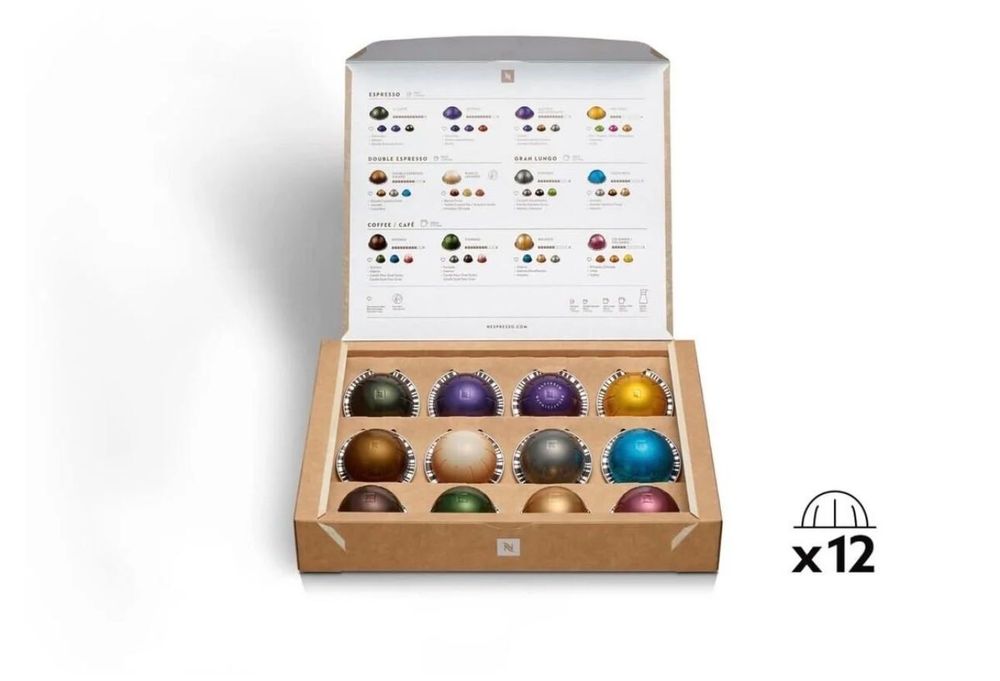 Еспресо машина Nespresso by Krups Vertuo Pop XN920510, 1500W