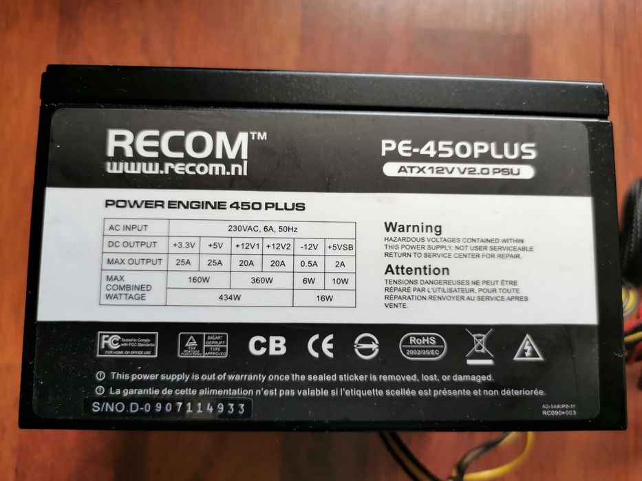 Sursa Recom Power Engine Plus 450
