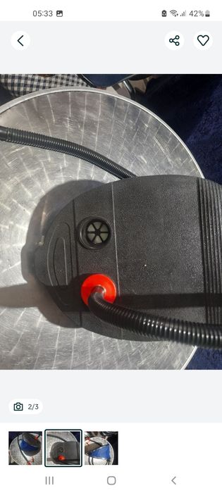 Pompă de saltele la picior