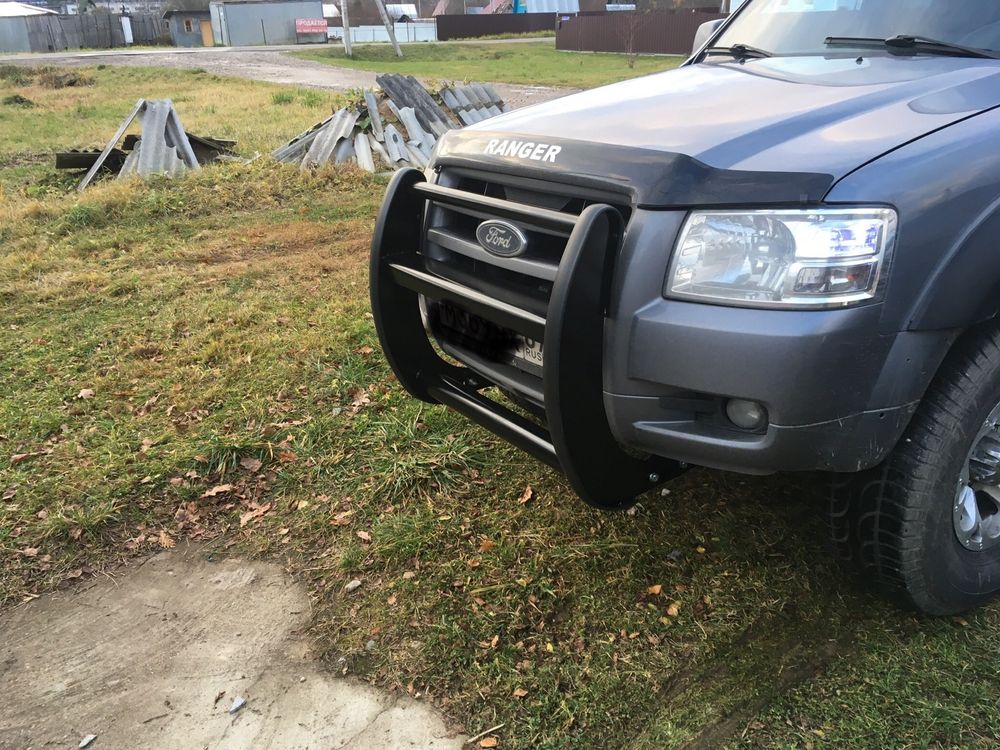 Таран Кенгурятник, push bar на ford ranger