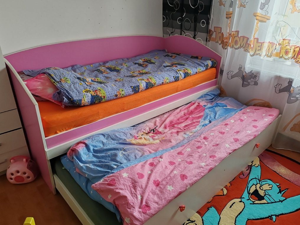 Pat și birou copii