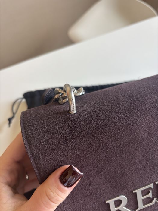 Чанта replay от естествен велур