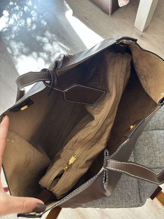 Нова Кафява чанта на Zara