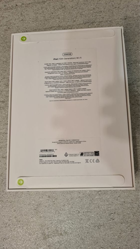 Apple Ipad 10th gen 256GB Sigilat