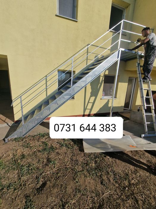 Scari metalice galvanizate