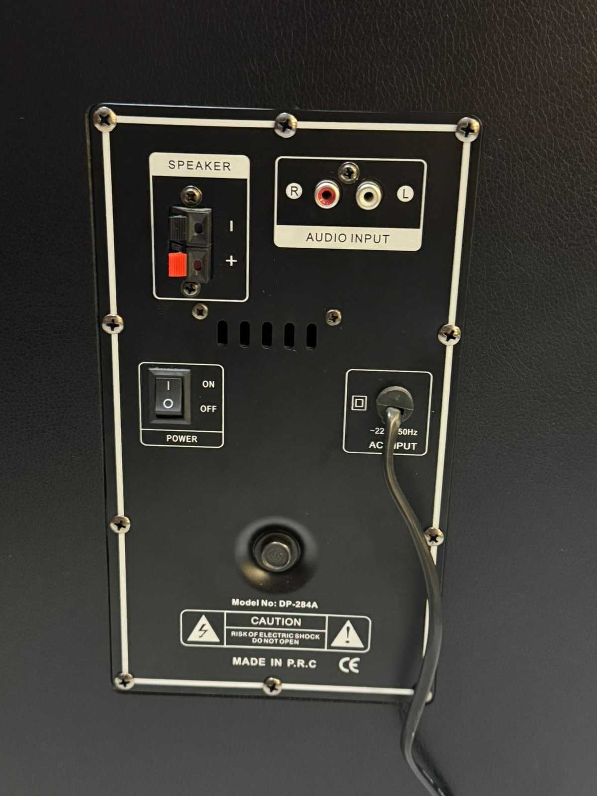 Тонколони Temeisheng DP-284BT, с Bluetooth, USB, Микрофон