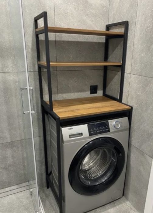 Полка над стиральной машиной — компактная и вместительная!