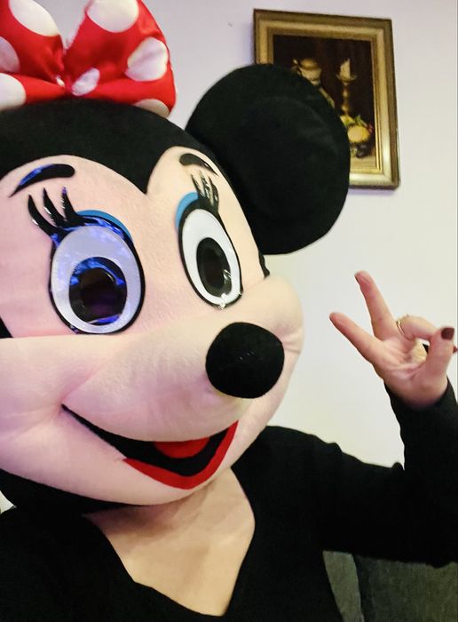 Costum mascota Minnie Mouse original
