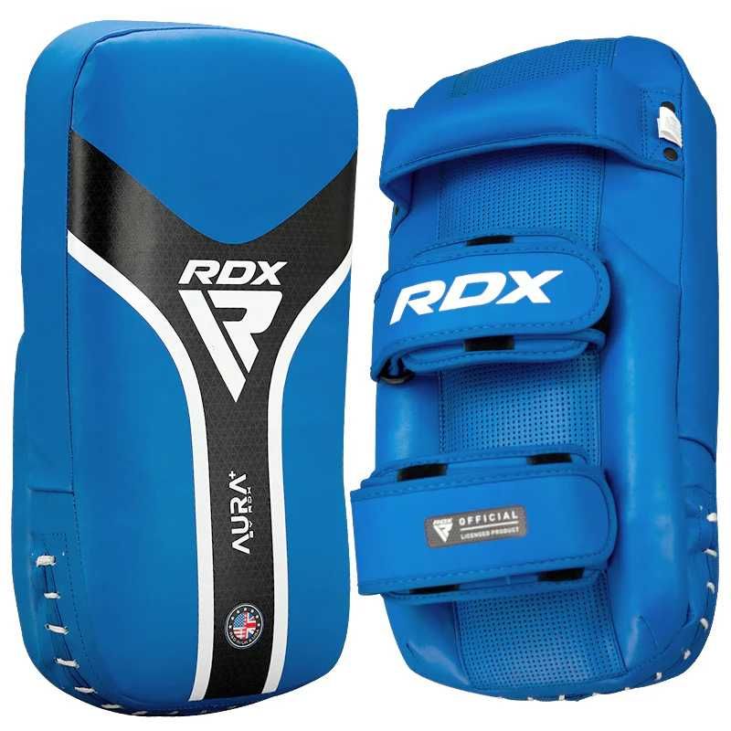 Тренировъчен Щит RDX Arm Pad Aura Plus Blue, Боксови Лапи, Аксесоари