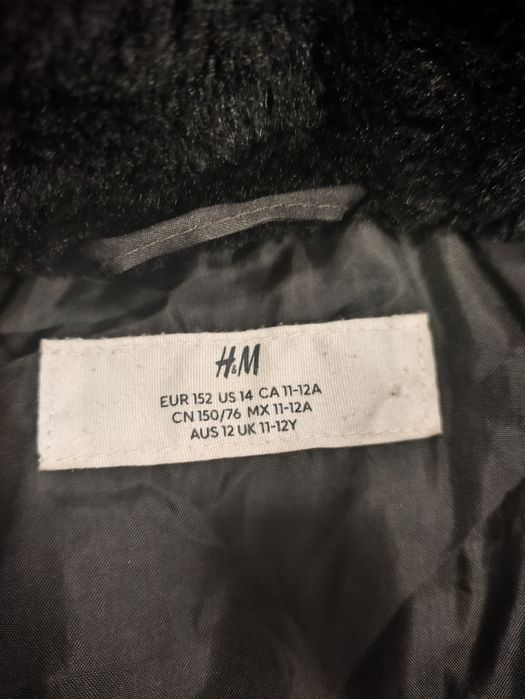 Geaca H&M fete 10-11 ani