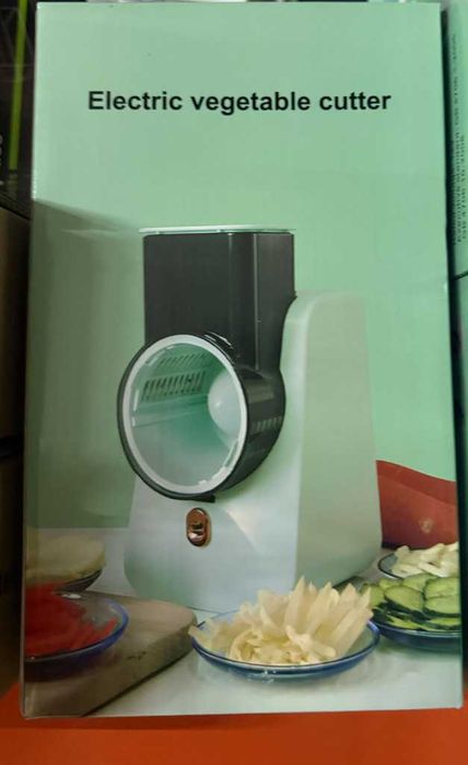 Мултифункционална електрическа резачка-ренде за зеленчуци