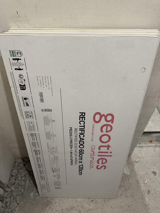 Испания PORTLAND BLANCO 600 на 1200 керамогранит матовый