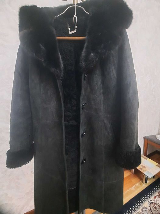 Дубленка женская бу