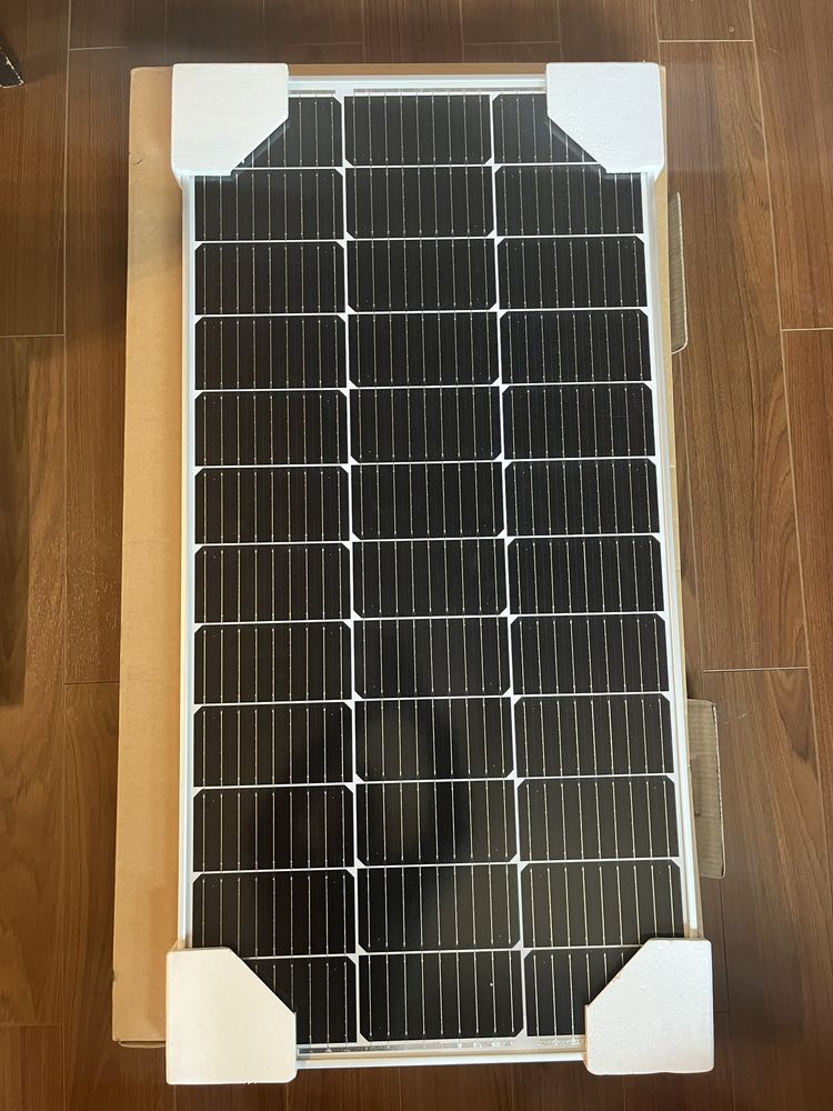 Panou solar monocristalin 100w 12 v cu  controler Wanderer 30A