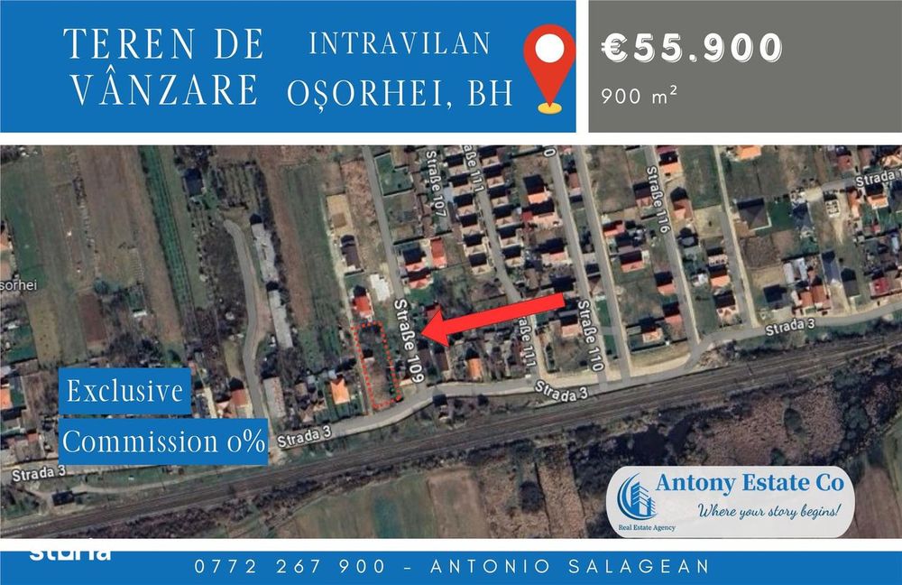 Teren intravilan, de vanzare - Osorhei, Bihor