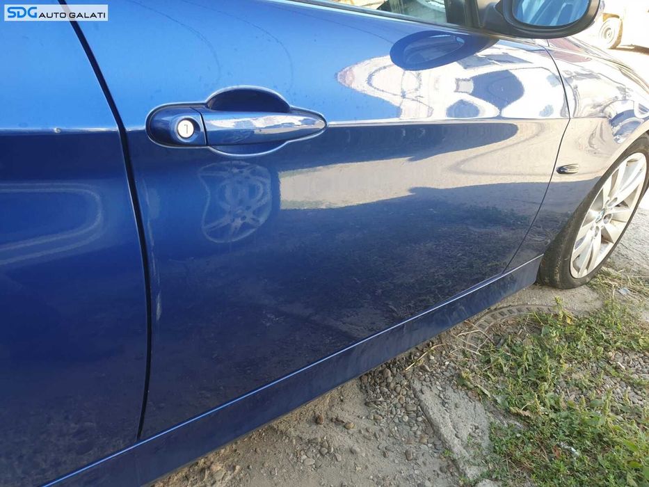 Usa Usi Portiera Portiere Dreapta Fata Dezechipata BMW Seria 3 E90 E91 2004 - 2011 Culoare Montegoblau Metallic Toledoblau A51/5 [C0900]