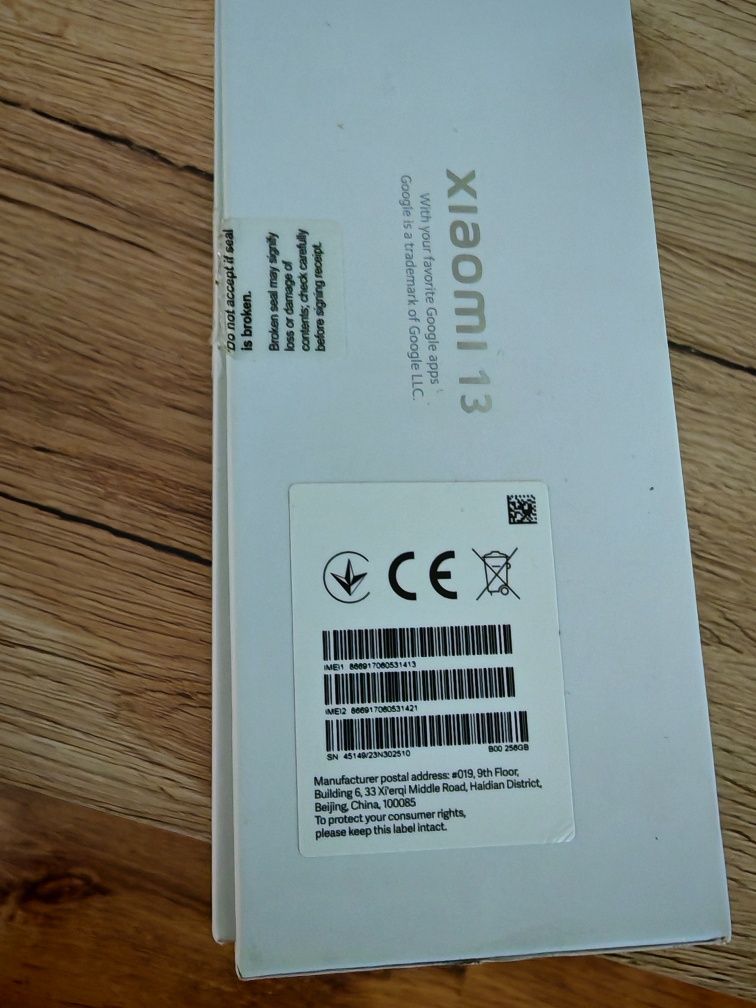 Xiaomi 13 8/256GB