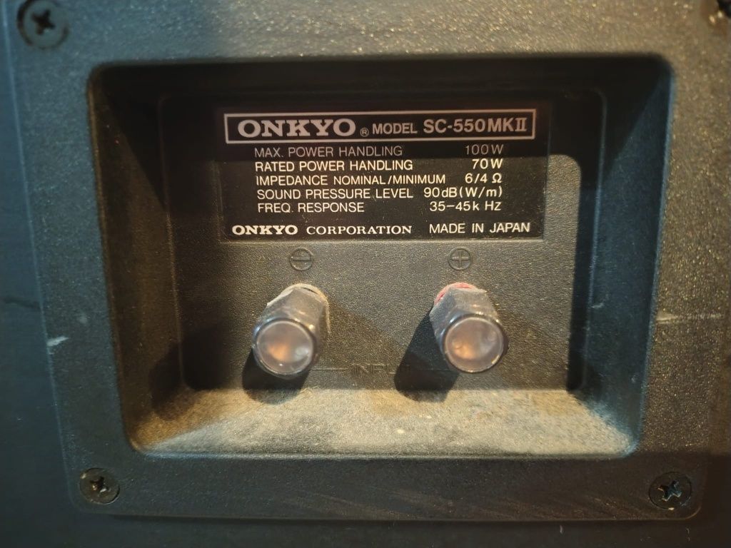 Boxe onkyo sc-550 MK II si boxe Sharp cp-1144