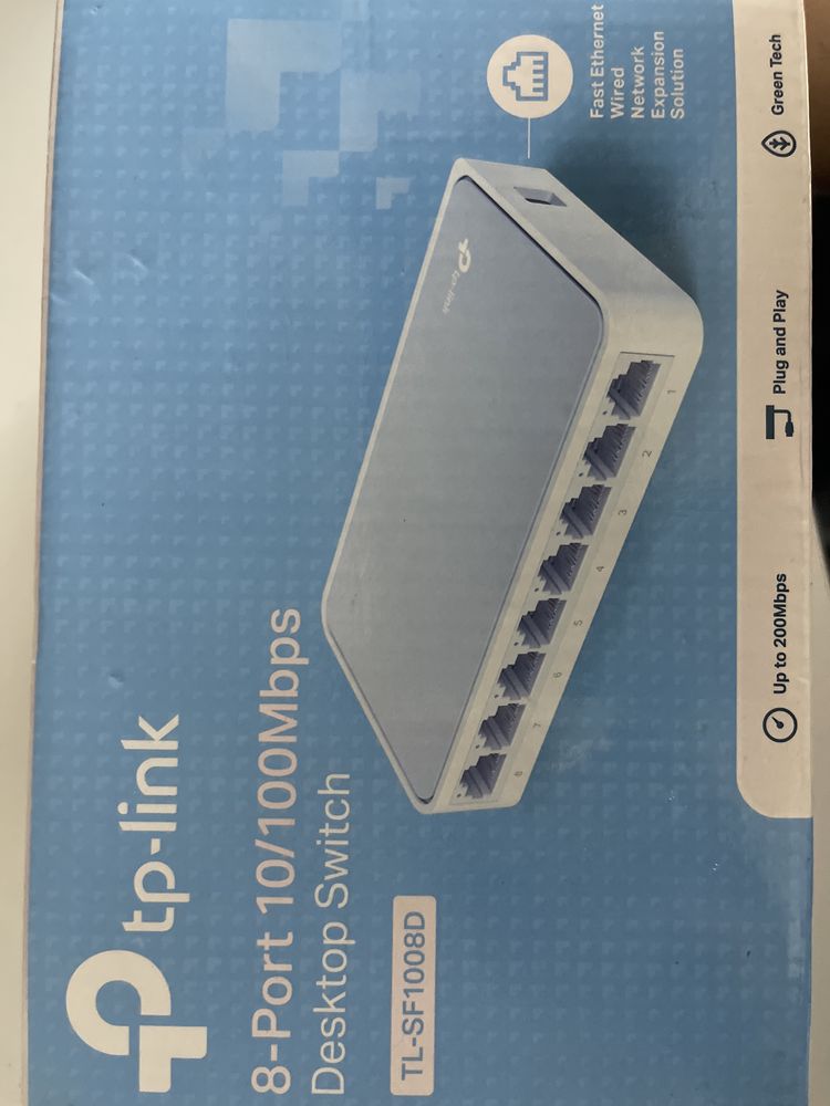 Настольный Коммутатор TP-LINK TL-SF1008D