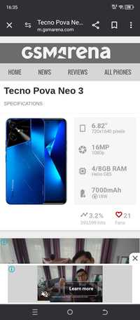 Tecno pova Neo 3