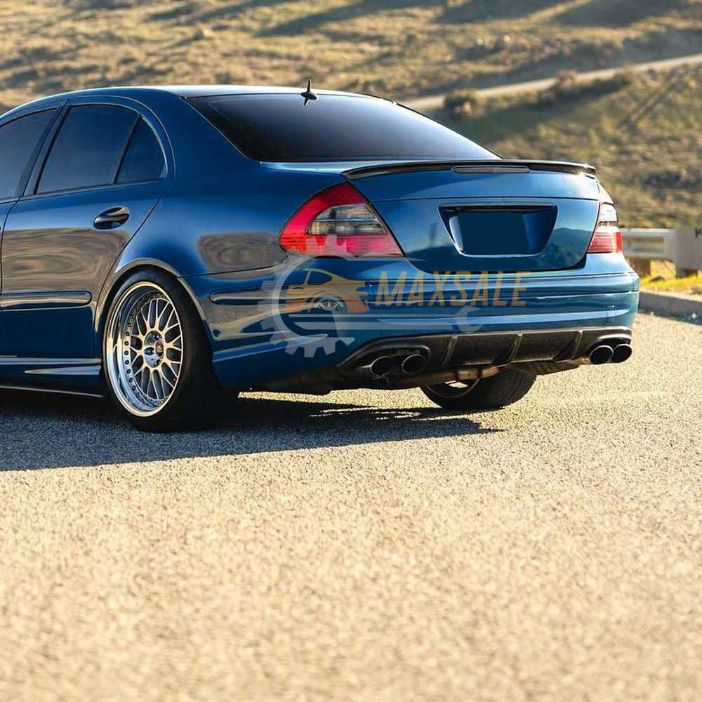 Лип спойлер за Mercedes багажник E class W211 седан автомат В211 НОВ