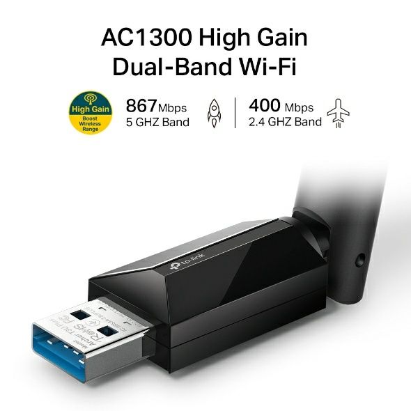 WI-FI TP-LINK T3U plus wifi kompyuter uchun