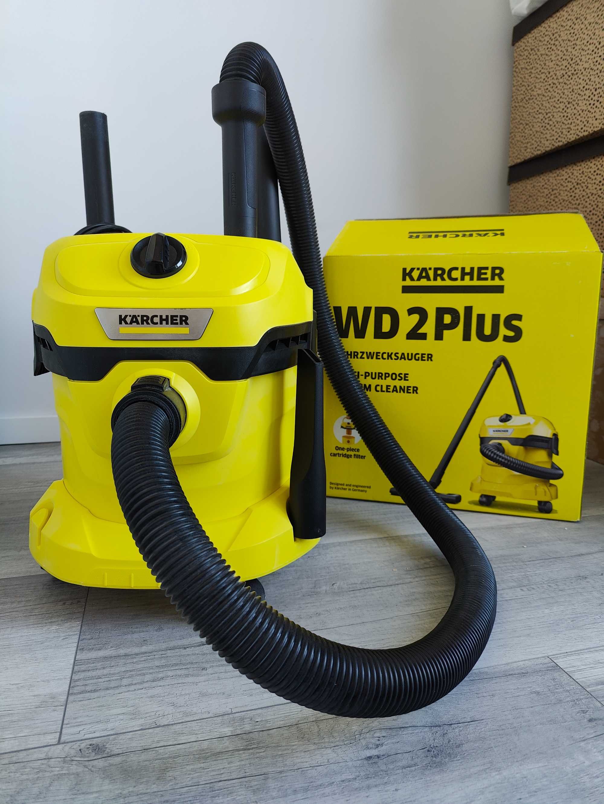 Прахосмукачка Karcher WD 2 Plus + филтър и торбички