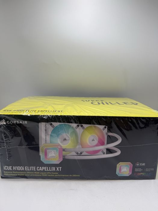 Cooler procesor Corsair iCUE H100i ELITE CAPELLIX XT alb Sigilat G