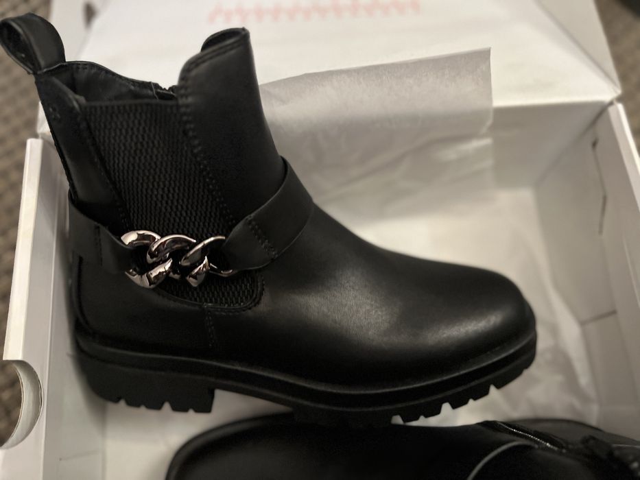 Ghete S. Oliver piele ecologic si lant marime 39