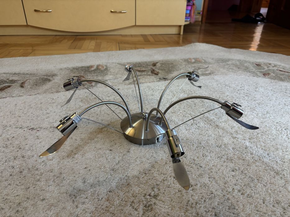 Модерен полилей / аплик с 6 рамена