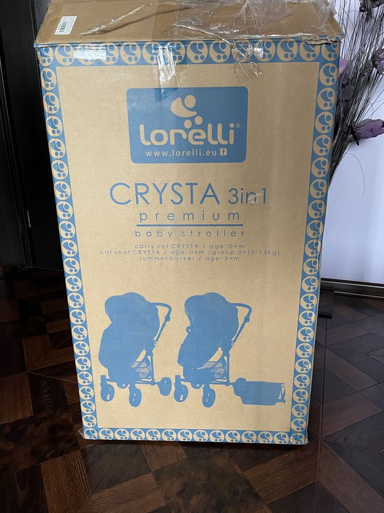 Lоrelly Crysta PREMIUM 3в1 GREY