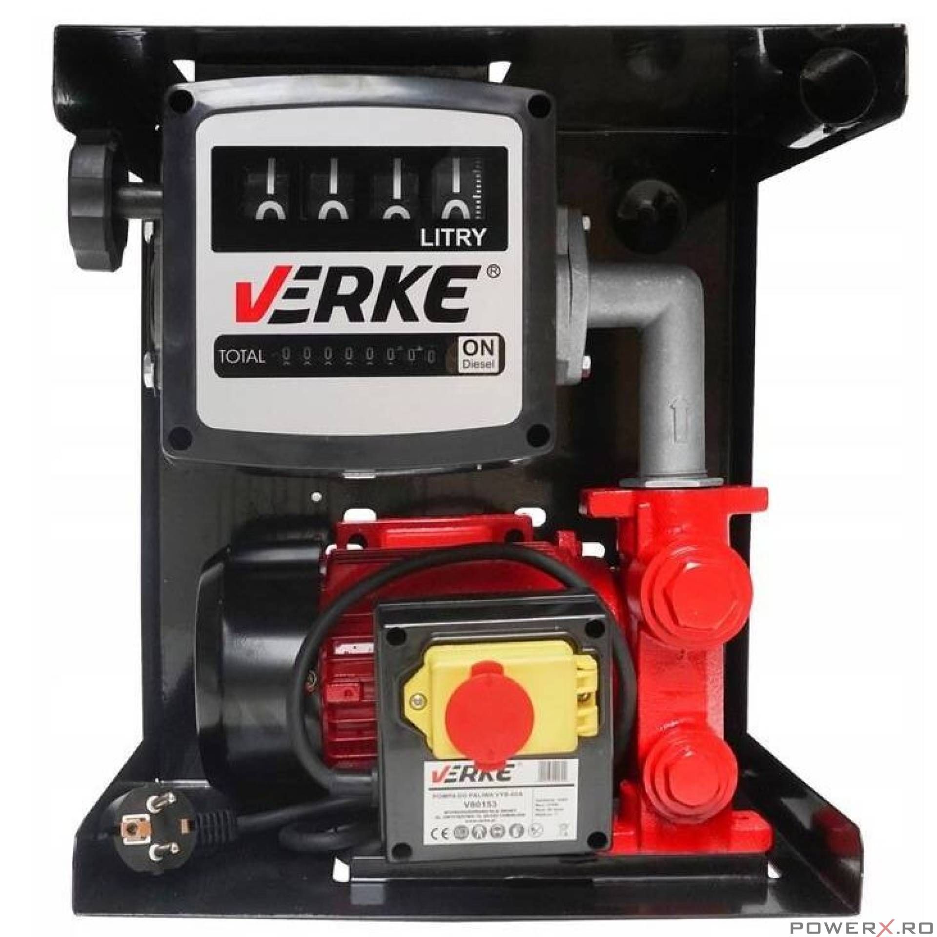 Pompa pentru transfer combustibil, motorina, 220 V 370 W, 60 l/min,