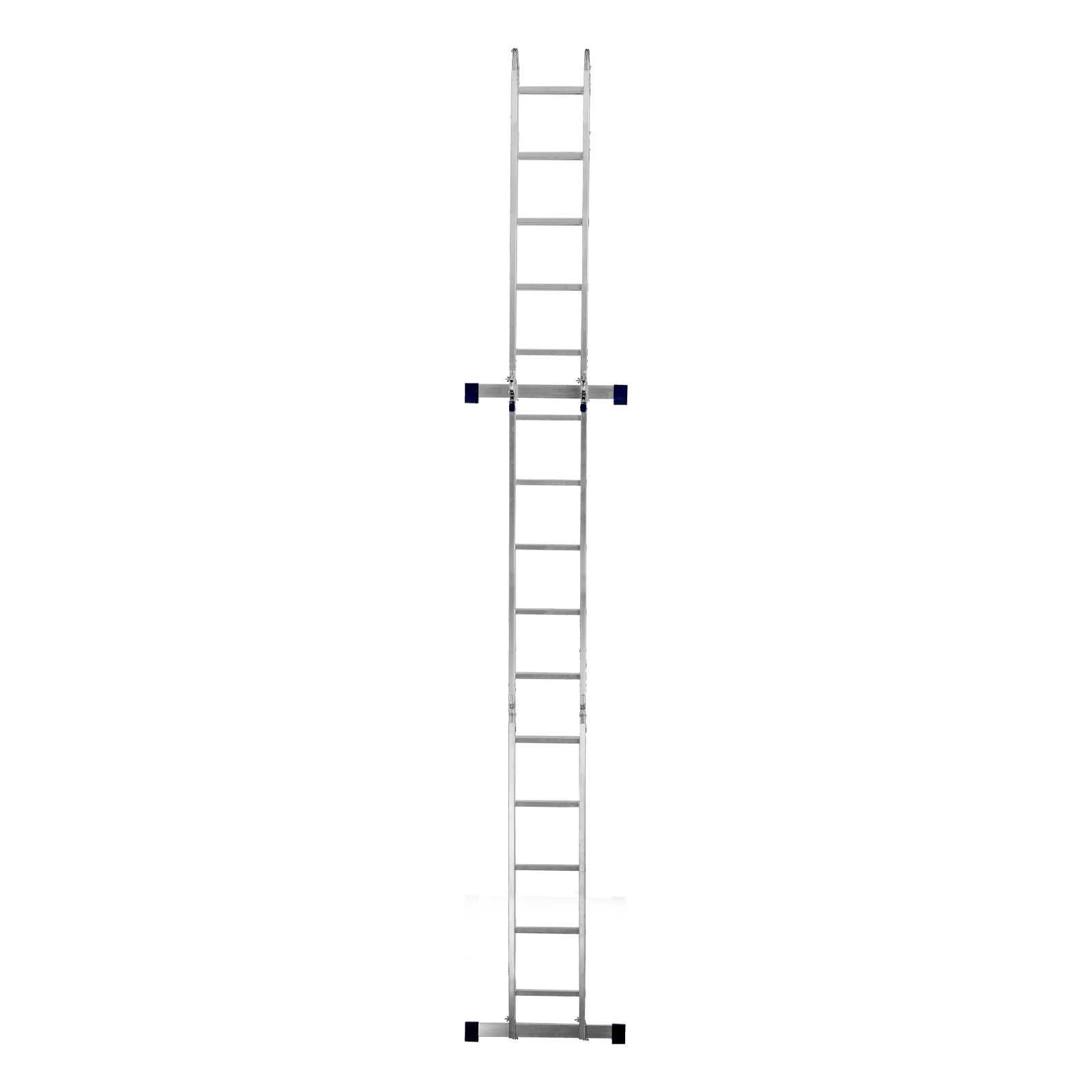 Лестницы шарнирные алюминиевые Сибртех ( 4×2, 4×3, 4×4, 4×5, 2×4+2×5 )
