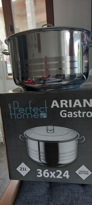 Cratiță inox Perfect Home 21 L (36 × 24 ) Promo 229 lei